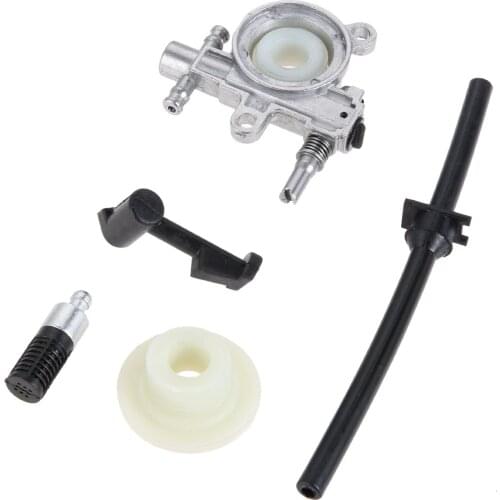 1Set Chainsaw Replacement Oil Pump Filter Pipe Hose Line worm Kit Fits for Chinese 25CC 2500 Chainsaw