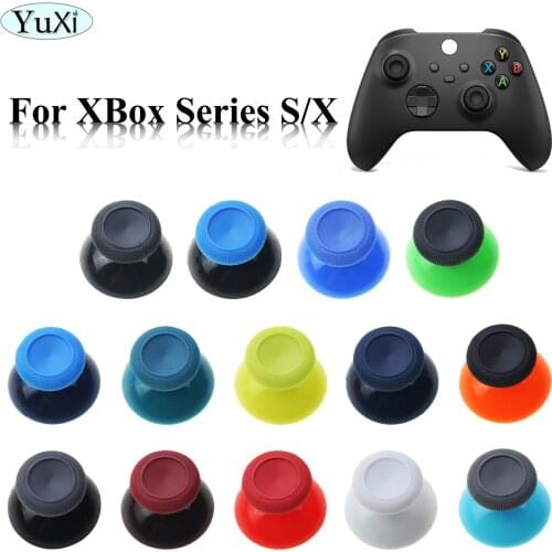 YuXi 1pcs Thumbsticks Grip For Xbox One Series S / X Controller 3D Analog Cap For Xbox Series Joysticks Cap Cover Mushroom Caps