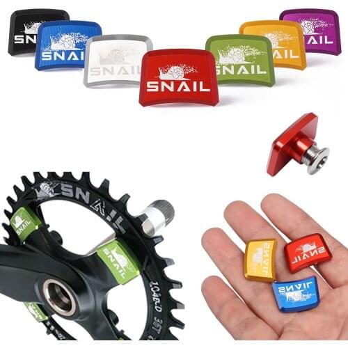 1PC Durable Crankset Fixed Bolts 7075 Aluminum Alloy Single Plate Road Bike Chain Wheel Screws Cycling Chainring Accessories