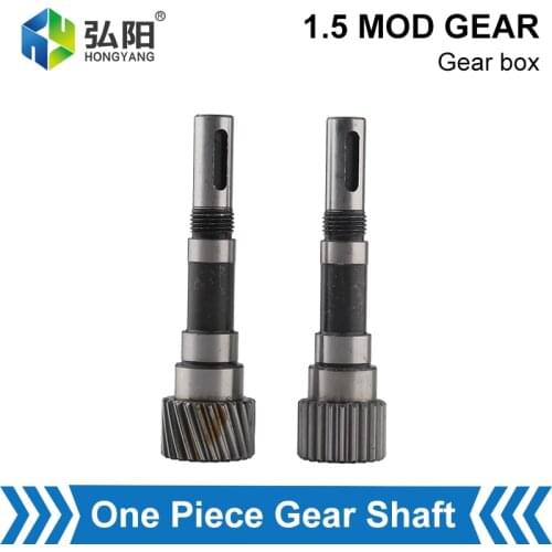 1.5mod Modulus Gear Box Gear Shaft 23 Teeth Straight Tooth Helical Tooth 119mm Length Gear Cnc Woodworking Engraving Parts
