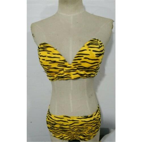 Anime Urusei Yatsura Lum Lamu Sexy Bikuni Full Set Cosplay Costume Leopard Outfit Suit Custom Made