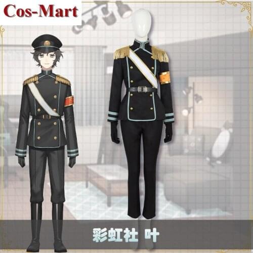 Anine Virtual Youtuber Kanae/Kanakana Cosplay Costume Fahsion Handsome Uniform Unisex Activity Party Role Play Clothing S-3XL