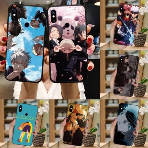 Jujutsu Kaisen Anime Phone Case For Xiaomi Mi Redmi Note 7 8 9 pro 8T 9T 9S 9A 10 Lite pro