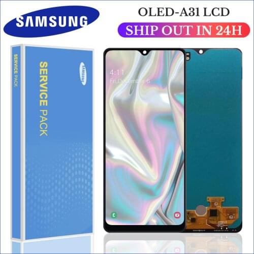Super AMOLED For Samsung Galaxy A31 A315 A315F Display Touch Screen Digitizer Assembly For Samsung SM-A315F SM-A315F/DS Lcds