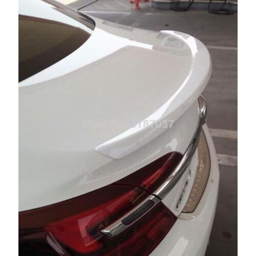 For Buick Regal Spoiler 2013-2015 ABS Plastic Unpainted Color Rear Roof Spoiler Wing Trunk Lip Boot Cover Car Styling