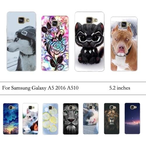 For Samsung A5 2016 Case Bumper Silicone for Samsung Galaxy A5 2016 Cover Soft TPU Case For Samsung Galaxy A5 2016 A510 Fundas