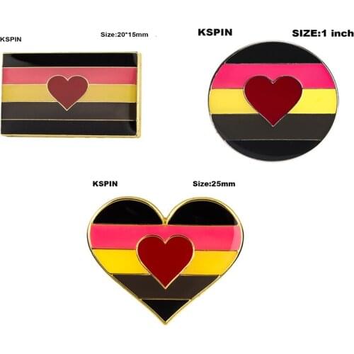 Fat Fetish Pride LGBT Pride Badge Lapel Pin Brooch