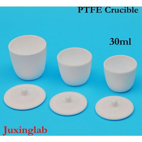 Laboratory 30ml PTFE crucible with cover PTFE Crucible 30ml