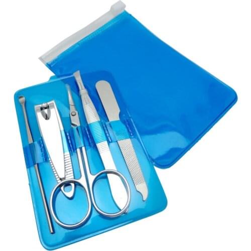 Manicure Set Pedicure Tools Kit Nail Tools Nail Clipper scissors Travel KIt Nail Cutter 50 pcs/lot