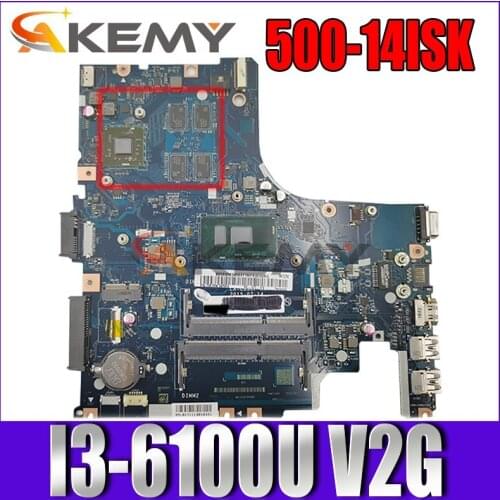 CPU Laptop Motherboard 500-14ISK DDR3 I3-6100U Lenovo for R7 M360 2G AIWZ2/AIWZ3 LA-C851P