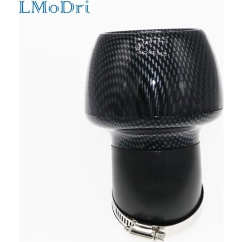 LMoDri Motorcycle Air Filter Carbon Fibre For 150cc 250cc ATV Quad Moped Scooter Go kart