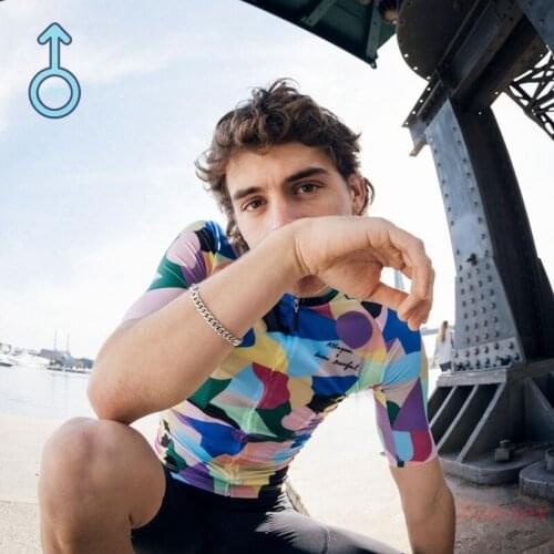 Attaquer Cycling Jersey Men Performance Fit bicycle Riding Shirt 2021 Summer latest Apparel MTB Racing Short Air Mesh Sleeve