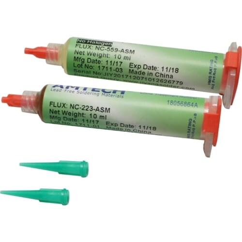 Mini Soldring Paste AMTECH-NSM-223 10ml Each 559-10ml Free Shiping Lead-free 217C for BGA Repairing