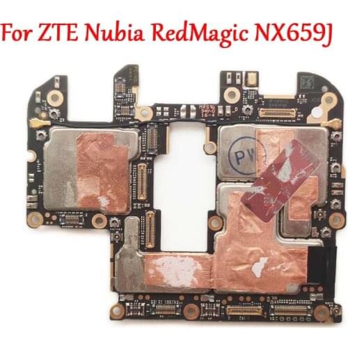Tested Full Work Original Unlock Motherboard For ZTE Nubia Red Magic 5G NX659J Logic Circuit Board Plate with Firmware
