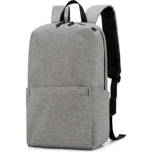 Backpack gift custom LOGO, men and women lightweight student bag