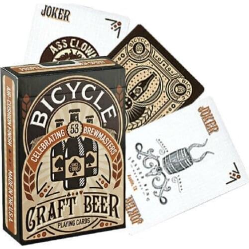 Bicycle Craft Beer Deck Playing Cards USPCC Collectible Poker Magic Card Games Magic Tricks Props for Professional Magician