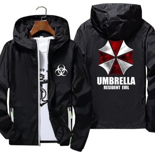 Mens Umbrella Movie Coats Thin Reflective Sunscreen Skin Hooded Windbreaker Sports Pilot Jacket Beach Cycling Pilot Oversized