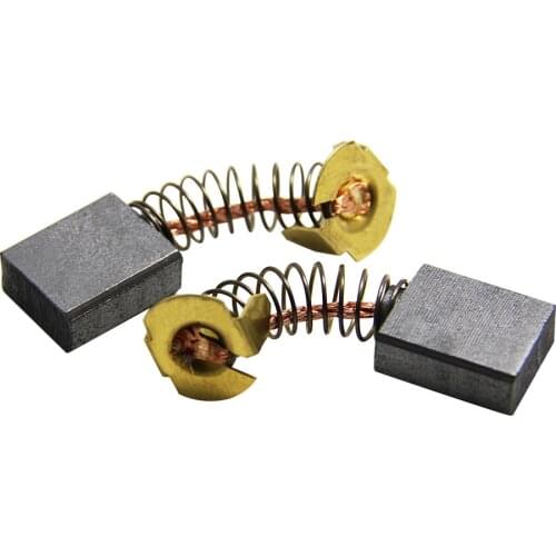 5 Pairs Spare Carbon Brushes CB155 Replacement Part No.181048-2 for Makita Electric Motors HR3850K HR4500C HR5000K