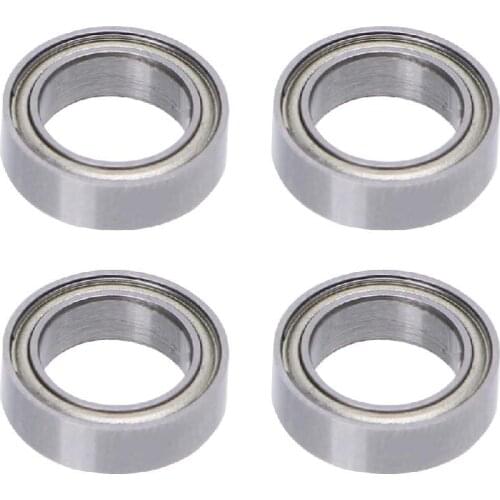 4Pcs/Set Steel 12*8*3.5 Ball Bearings Metal Upgrade Parts For WLtoys 1/18 RC Car A959-b A949 A959 A969 A979