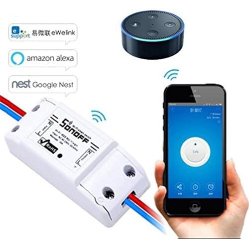 5PCS sonoff basic Wifi Switch Universal for Smart Home Automation Module Timer Diy Wifi Switch Remote Controller for IOS Android