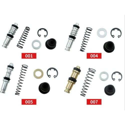 50sets Ebike Motorcycle Clutch Brake Pump 12.7mm 11mm 14mm Piston Plunger Repair Kits Set Master Cylinder Piston Rigs Repair