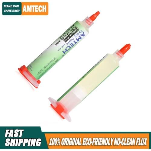 AMTECH LS-321-ASM low smoke halogen free BGA mobile phone motherboard repair solder paste flux