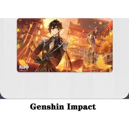 Animation Game GENSHIN IMPACT Theme Series Large Mouse Pad,40*70CM, Thickness 3MM, Clear Printing And Exquisite Workmanship