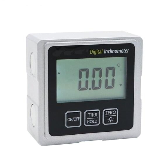 Hester Digital protractor angle level box with three magnets base PRO 360 electronic protractor digital inclinometer anle tool