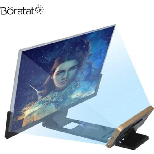 14 inch Screen Amplifier Holder 3D Mobile Phone Screen Amplifier HD Stand For Folding Home Video Screen Eyes Protection Bracket