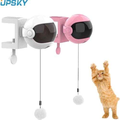Electric Cat Toy Funny Automatic Lift Ball Pet Interactive Puzzle Teaser Ball Toy Motion cats Puzzle Smart Toys
