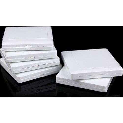 Electric Wall Switch Socket Blank Cover Panel Whiteboard ABS Outlet Plate Bezel Tool 86x86mm