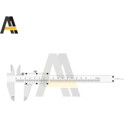 DIY Tool Scale Rulers Woodworking Metalworking 0.02mm Model Making 150mm Vernier Caliper Aperture Depth Diameter Measure Tool