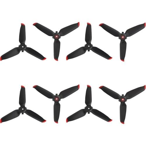 Combo Propellers 3 Leaf Paddle Blade Quiet Flight Props for DJI FPV Drone Spare Part Replacement