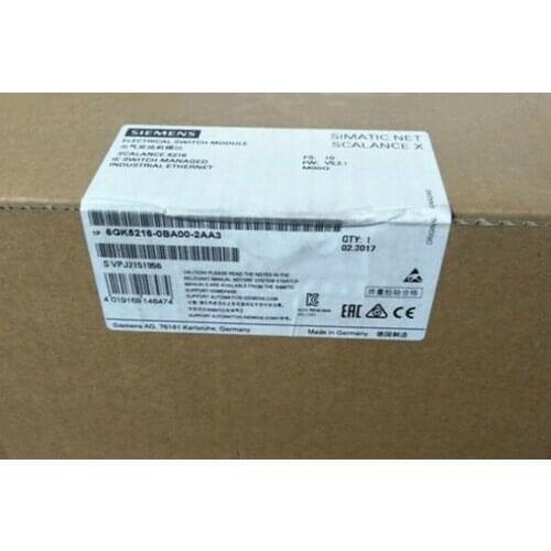 1PC New 6GK5216-0BA00-2AA3 6GK5 216-0BA00-2AA3 Ethernet Switch SCALANCE X216