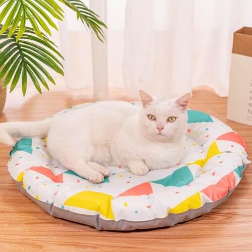 Summer Cool Feeling Dogs bed Waterproof Dog Ice Mat Breathable Household Pet Sofa For Small Medium Dog Products Puppies Cat Mat