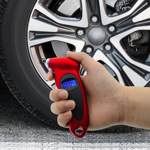 Tire pressure gauge 0-150 PSI Backlight High-precision digital tire pressure monitoring car tire pressure gauge