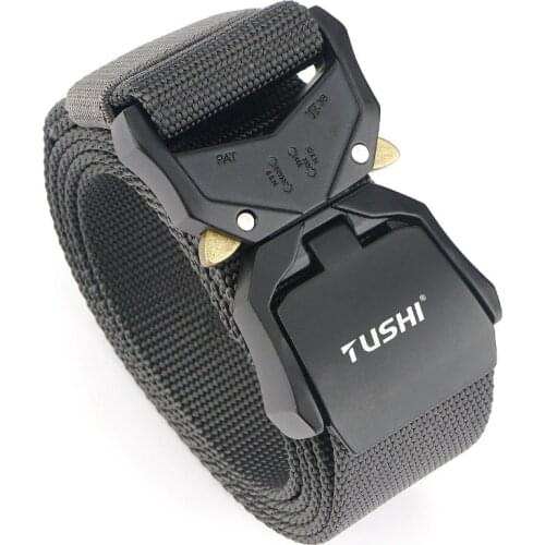 Medyla New Adjustable Nylon Belt Male Army Tactical Belt Molle Military Combat Belts Killing Emergency Survival Straps