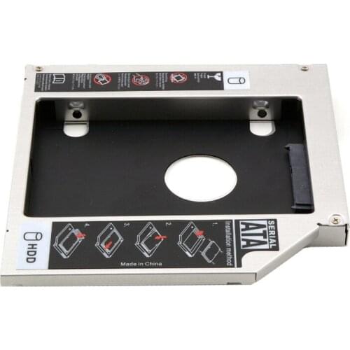 2nd SATA HDD SSD Hard Drive Optical Caddy Adapter For Sony VAIO PCG-71211V PCG-71211W PCG-71211M PCG-71319 PCG-71613M VGN-NS240E