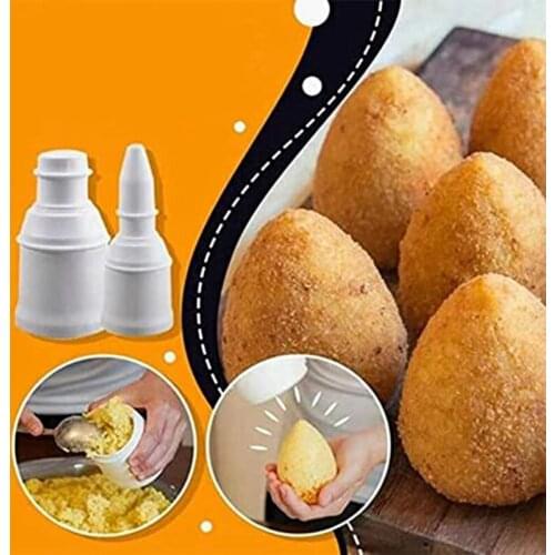 Handmade Bento Mould Reusable Rice Ball Mold Press Kitchen Meat Ball Mold Maker Reusable DIY Make Handmade Bento Mould Gadget Se