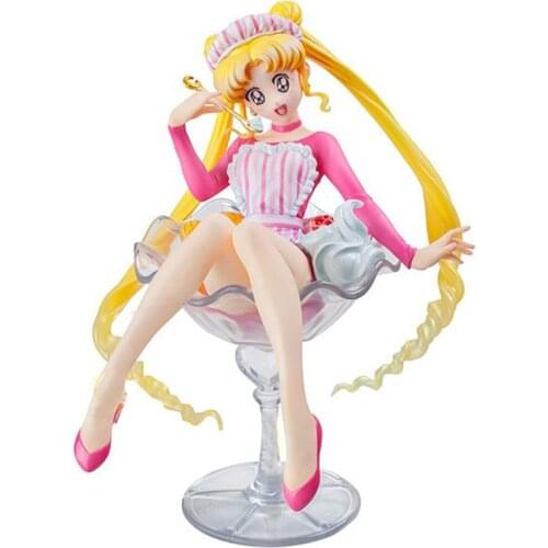 Japanese Anime Sailor Moon Tsukino Usagi 20th anniversary PVC Action Figure Anime Figure Model Collectible Toy Doll Gifts