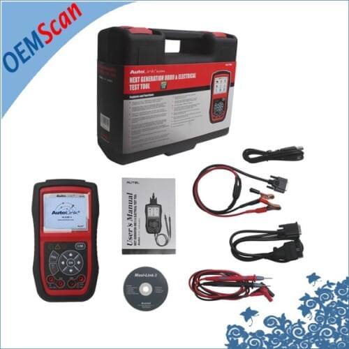 Legal Distributor 100% Original Autel Autolink AL539b Code reader Code Scanner Tool DHL Free Shipping