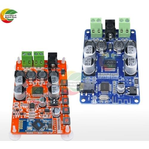Ziqqucu TDA7492P 2X50W Dual Two Channel Amplifier Digital Audio Receiver Amp Board DC Power Wireless BLE Bluetooth 4.0