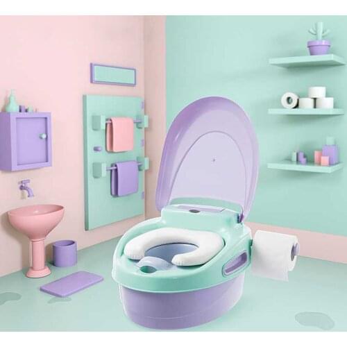 3:1 New Childrens toilet boy and girl baby toilet baby small toilet soft child potty