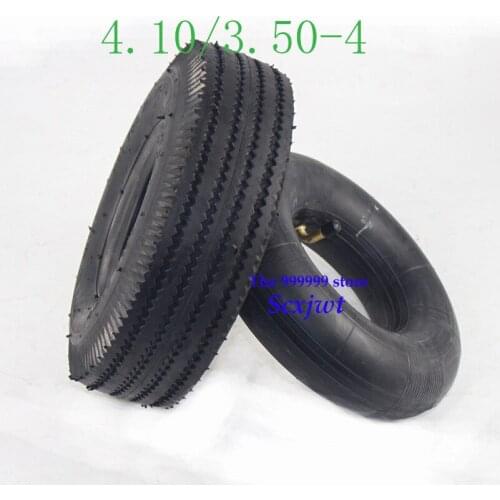 4.10/3.50-4 tyres 4.10-4 3.50-4 tires and inner tube fit electric tricycle, trolley,Electric scooter,warehouse car 10 inch tyre