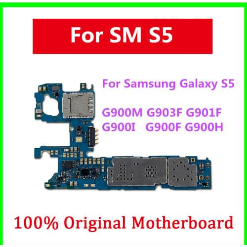 Motherboard For Samsung Galaxy S5 G900M G903F G901F G900I G900F G900H Logic Board Unlocked Mainboard With Chips