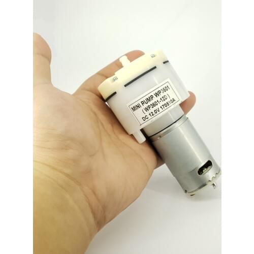 DC 12V Micro Vacuum Pump Self-Priming Air Pump Electric Pumping Booster 15L/Min Screen Separator Machine For Treatment
