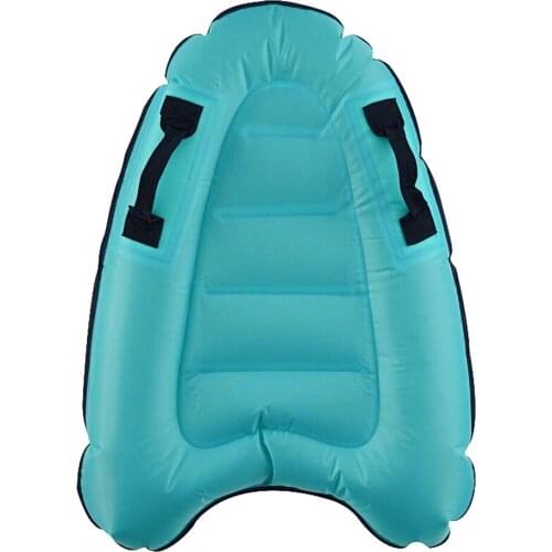 Inflatable Surfboard Pool Float for Surfer Swmmer - 72 x 52 x 15 cm