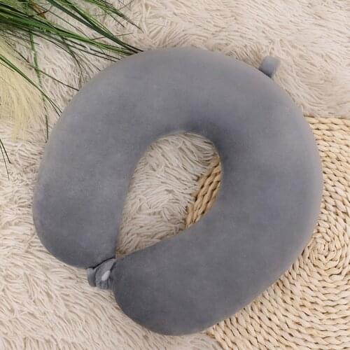 Simple U-Shaped Pillow Office Lunch Break Chase Drama Neck Pillow Travel Neck Pillow Aircraft Car U-Shaped Pillow