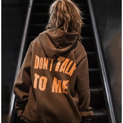 WannaThis Hooded Sweatshirts For Women