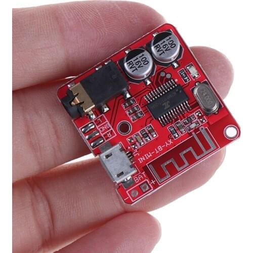 1pcs Mini MP3 Bluetooth Lossless Decoder Board Car Speaker Amplifier Board Bluetooth 4.2 Lossless Receiving Module